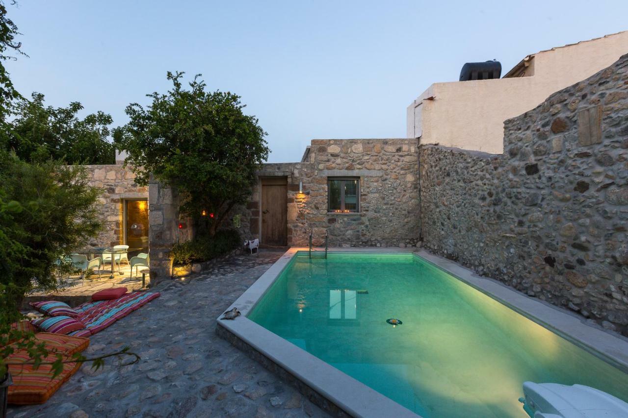 Muazzo Creta Stone House, Nature Escape With Pool, By Thinkvilla Pigí Eksteriør bilde