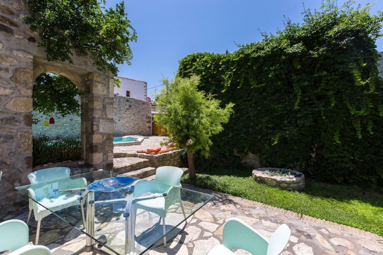 Muazzo Creta Stone House, Nature Escape With Pool, By Thinkvilla Pigí Eksteriør bilde