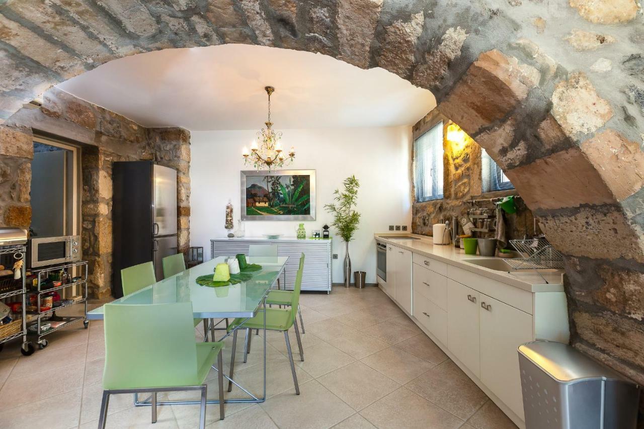 Muazzo Creta Stone House, Nature Escape With Pool, By Thinkvilla Pigí Eksteriør bilde