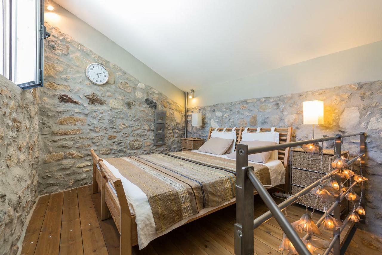 Muazzo Creta Stone House, Nature Escape With Pool, By Thinkvilla Pigí Eksteriør bilde