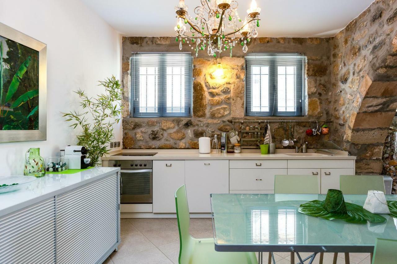 Muazzo Creta Stone House, Nature Escape With Pool, By Thinkvilla Pigí Eksteriør bilde