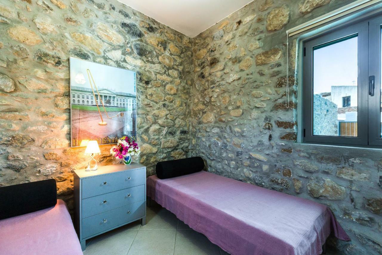 Muazzo Creta Stone House, Nature Escape With Pool, By Thinkvilla Pigí Eksteriør bilde