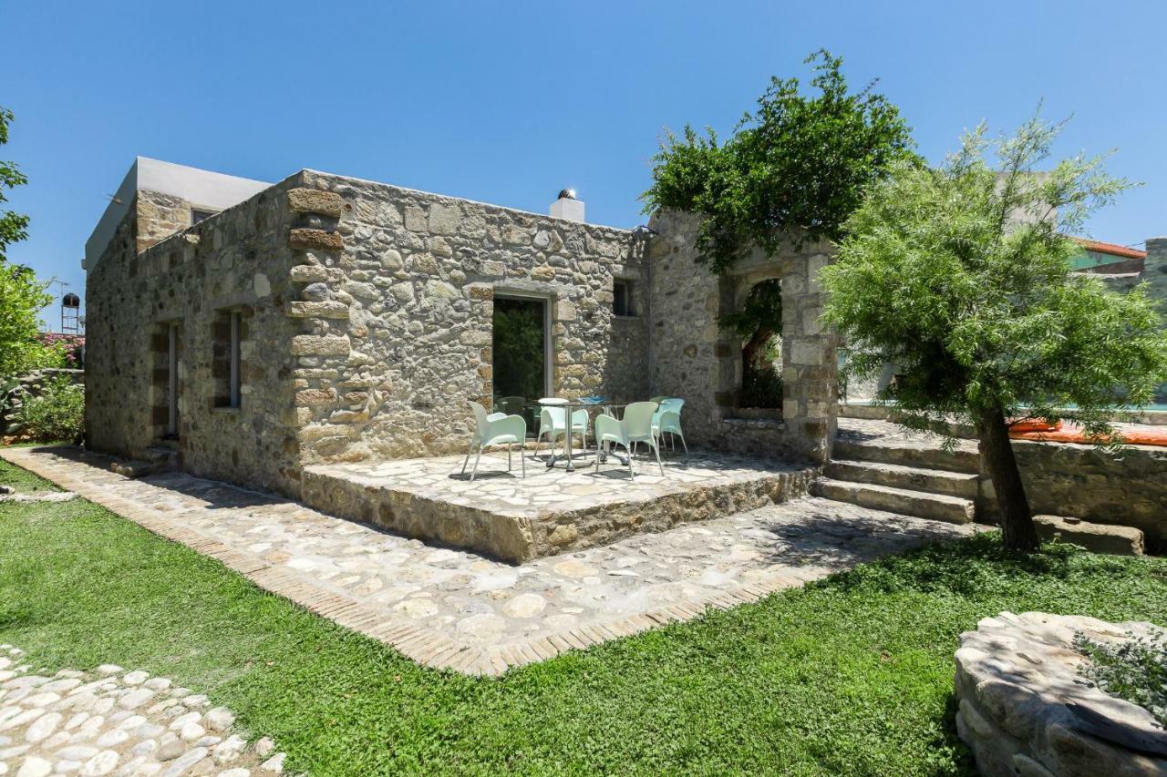 Muazzo Creta Stone House, Nature Escape With Pool, By Thinkvilla Pigí Eksteriør bilde