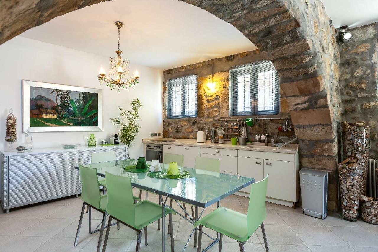 Muazzo Creta Stone House, Nature Escape With Pool, By Thinkvilla Pigí Eksteriør bilde