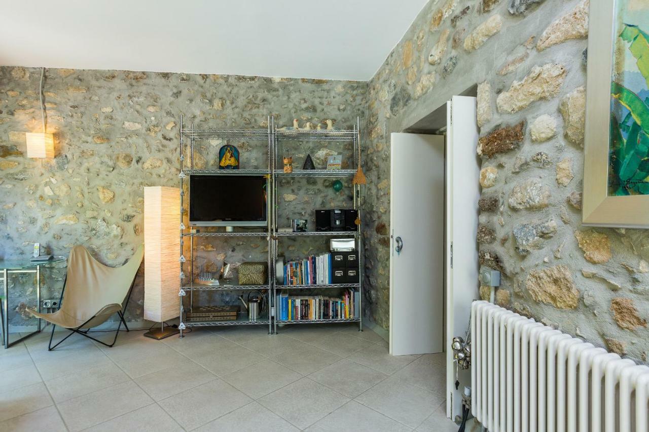 Muazzo Creta Stone House, Nature Escape With Pool, By Thinkvilla Pigí Eksteriør bilde